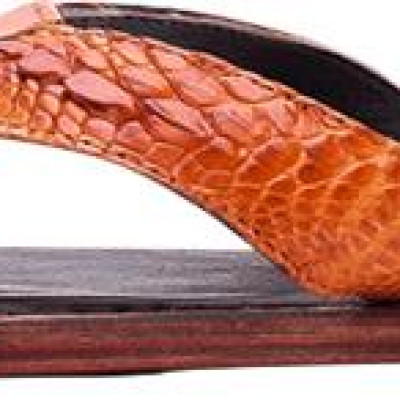 Dép Nam Da Cá Sấu Móng Tay Huy Hoàng HT7215 - Vàng