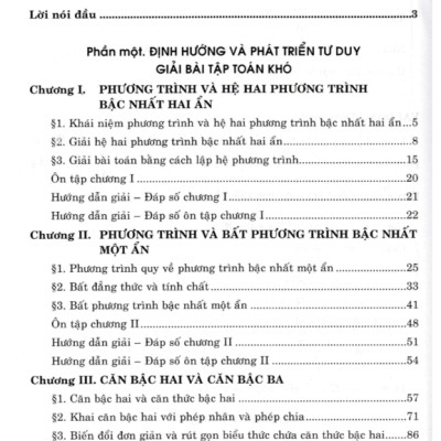 Sách-Định Hướng Và Phát Triển Tư Duy Giải Bài Tập Toán Khó Lớp 9 - Tập 1 (Dùng Chung Cho Các Bộ SGK Hiện Hành)