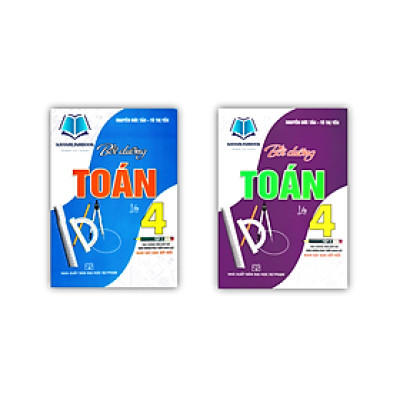 Sách - Combo Bồi Dưỡng Toán Lớp 4 - Tập 1 + 2 (Bám Sát SGK Kết Nối)