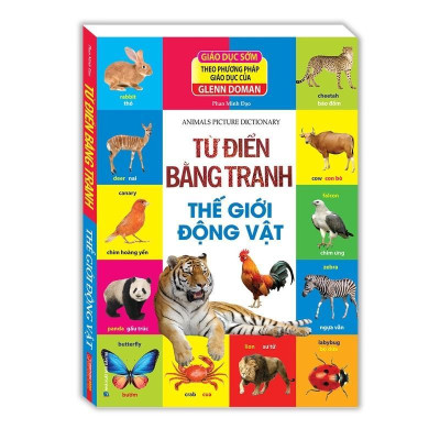 Sách - Từ Điển Bằng Tranh - Phương Tiện Giao Thông + Thế Giới Động Vật - Combo 2 Cuốn - Minh Thắng