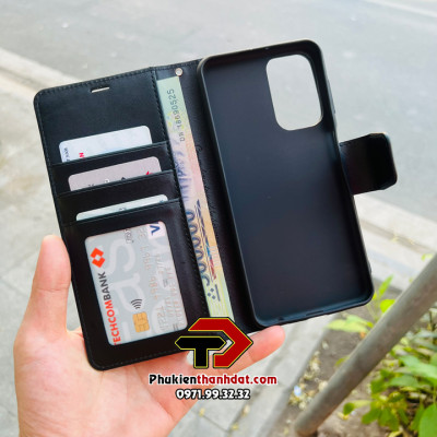 Bao da dành cho SamSung Galaxy A53 5G, A13 4G, A23 dạng ví có quai cài - Hàng nhập khẩu