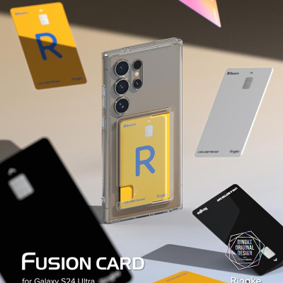Ốp lưng dành cho Samsung Galaxy S24 Ultra RINGKE Fusion Card_ Hàng chính hãng