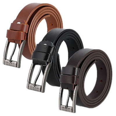 HJ5147-48-49 - Dây thắt lưng nữ Huy Hoàng bát gài 2,5P màu da bò, đen, nâu