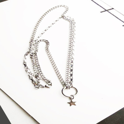Vòng cổ nam nữ ngôi sao cá tính unisex