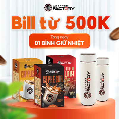 Combo 3 Hộp Cà Phê Sữa Hòa Tan The Coffee Factory