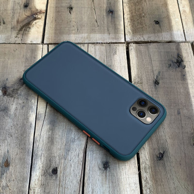 Ốp lưng chống sốc nút màu dành cho iPhone 12 / 12 Pro / 12 Pro Max / 12 Mini - Hàng chính hãng