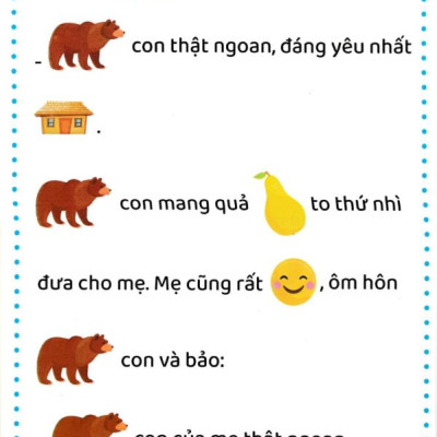 Truyện Tranh Tư Duy Hình Ảnh Cho Bé - Những Câu Chuyện Về Lòng Yêu Thương Chia Sẻ