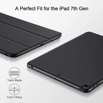 Bao da cho iPad Gen 8 10.2 2020 ESR Rebound Pencil Slim Smart Case (Có khe cắm bút Apple Pencil) - Hàng Nhập Khẩu