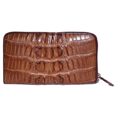  Ví nữ da cá sấu nhiều loại màu nâu đỏ HJ93203-10-14-38-85-3728-33