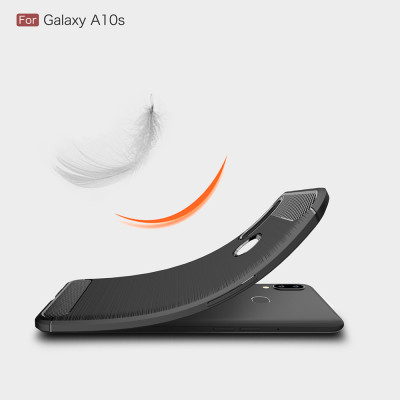 Ốp lưng chống sốc cho Samsung Galaxy A10s hiệu Likgus (chuẩn quân đội, chống va đập, chống vân tay) - Hàng nhập khẩu