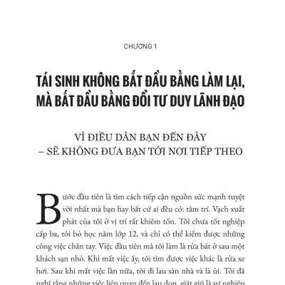 Sách - Tái Sinh Doanh Nghiệp - Cách Người Chủ Vực Dậy Từ Khủng Hoảng Và Xây Lại Hệ Thống Bền Hơn