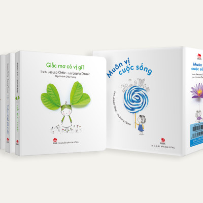Sách - Boxset Muôn Vị Cuộc Sống - Bìa Cứng (Hộp 4 Cuốn)