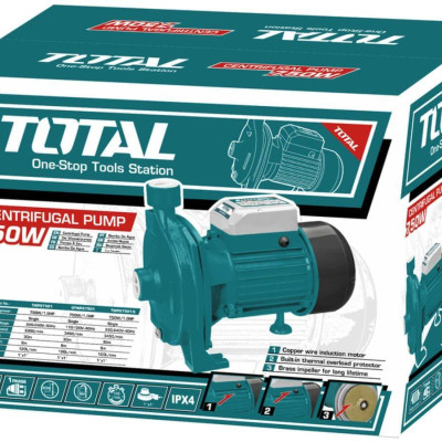 MÁY BƠM NƯỚC 750W TOTAL TWP27506 - HÀNG CHÍNH HÃNG
