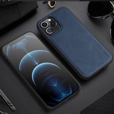 Ốp lưng da cho iPhone 14, 14 Pro, 14 Plus, 14 Pro Max, iPhone 15, 15 Pro, 15 Plus, 15 Pro Max hãng X-level cao cấp viền mềm chống sốc - Hàng chính hãng