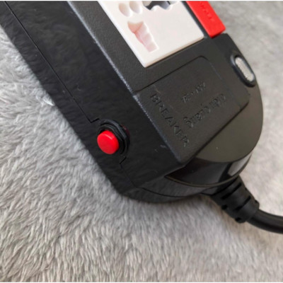 Ổ cắm điện Điện Quang cao cấp 4 lỗ 3 chấu - 4 công tắc riêng - dây dài 2m/5m ĐQ ESK SM740SL Chịu tải cao 2500W