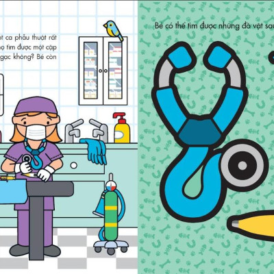 Sách - Cùng Nhập Vai - Bác Sỹ Thú Y