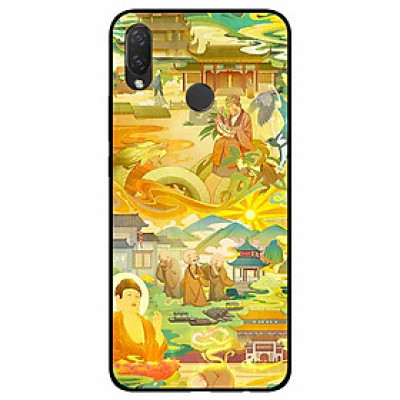 Ốp lưng dành cho Huawei Nova 3e mẫu Phật Và 3 Chú Tiểu