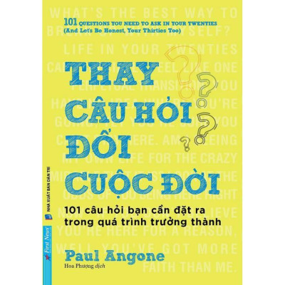 Combo Thay câu hỏi Đổi cuộc đời + Hãy chọn một cách sống - Bản Quyền