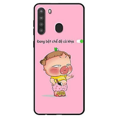 Ốp lưng dành cho Samsung Galaxy A21 mẫu Quỳnh Cà Khịa
