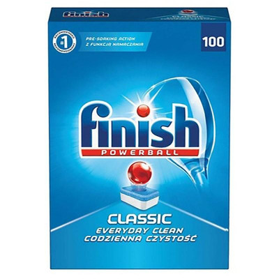Combo 2 hộp viên 100 Finish powerball clasic chuyên dùng cho máy rửa bát
