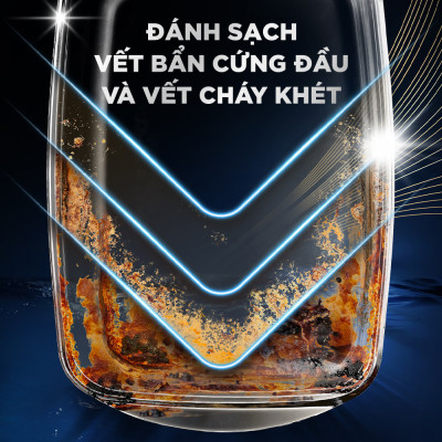Túi 64 Viên Rửa Chén Bát Finish Powerball Quantum 12x sức mạnh, túi lớn siêu tiết kiệm