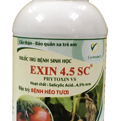 THUỐC TRỪ BỆNH SINH HỌC CHO HOA, RAU MÀU EXIN 4.5 SC-VS