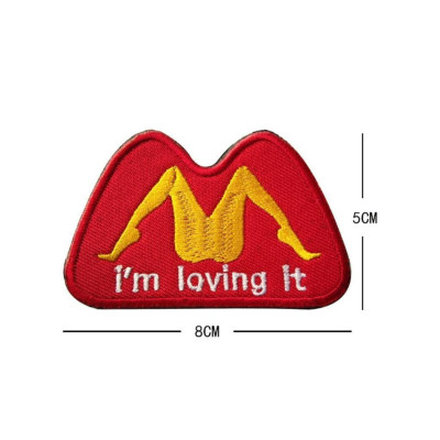 Patch_velcro giới tính SEX dán quần áo_ba lô_túi xách