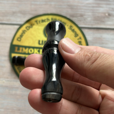 Tẩu Đầu Lọc Bằng Sừng Trâu Đen