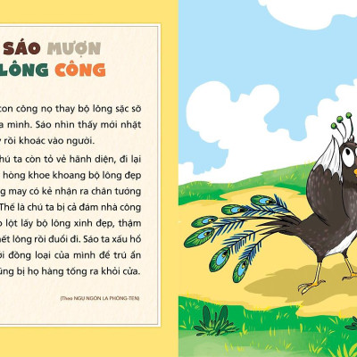 Truyện Ngụ Ngôn Cho Bé Tập Đọc (Tái Bản 2022)