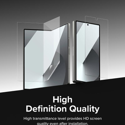 Bộ Miếng Dán Màn Hình RINGKE 3-in-1 Protector dành cho Samsung Galaxy Z Fold 6 (dán màn hình ngoài, màn trong, dán viền)_ Hàng chính hãng