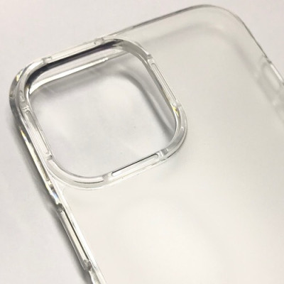 Ốp lưng cho iPhone 14 Pro Max hiệu Likgus Air White Rough Chống dấu vân tay - Hàng nhập khẩu