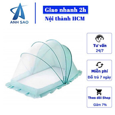 Mùng ngủ gấp gọn chống muỗi cho bé cao cấp A - an toàn, gọn nhẹ, thoáng khí