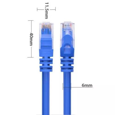 Ugreen UG11225NW102TK 40M Màu xanh Cáp mạng LAN CAT6 UPT - HÀNG CHÍNH HÃNG