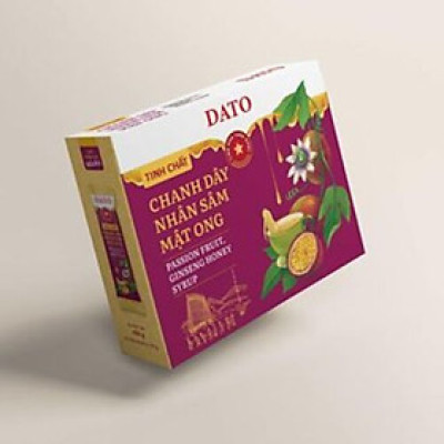 Tinh Chất Chanh Dây Nhân Sâm Mật Ong DATO. Không chất bảo quản, thanh nhiệt, giải độc, đẹp da, nâng cao sức khỏe