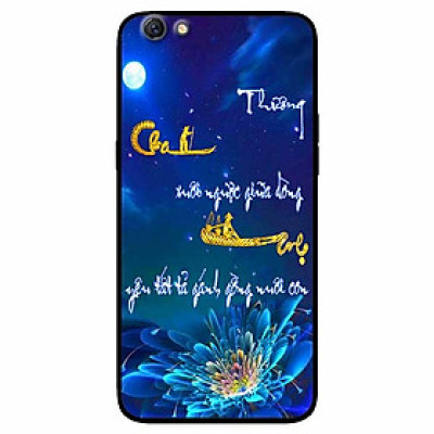 Ốp lưng in cho Oppo F1s/ A59 Mẫu Thư Pháp Cha Mẹ