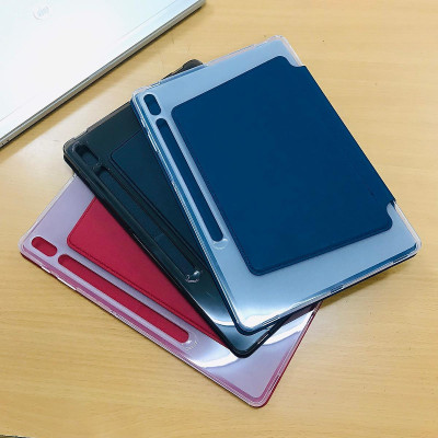 Bao Da Thông Minh Dành Cho SamSung Galaxy Tab S9 Fe Chính Hãng Onjess - Case Lưng mềm , chống va đập, gấp chữ Y dựng đứng và Ngang, Hỗ trợ đóng ngắt màn hình - hàng nhập khẩu