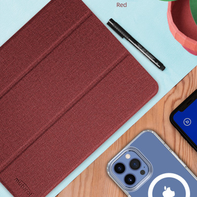 Bao Da dành cho iPad Mini 7 , Mini 6 kèm khay đựng bút chính hiệu MUTURAL - Hàng nhập khẩu