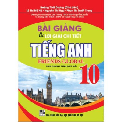 Combo Bài giảng và lời giải chi tiết tiếng Anh 11+11+12 - Friends Global  (Theo chương trình GDPT mới ) (HA-MK)