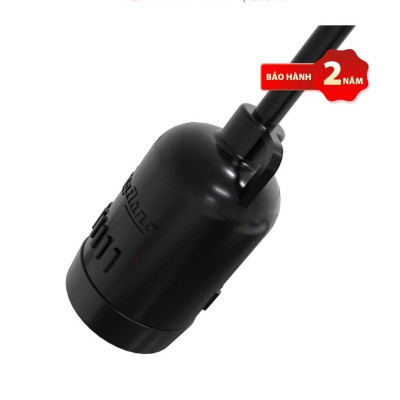 Đui Đèn Chống Nước ngoài trời chính hãng Rạng Đông đui xoáy E27 dây dài 40cm