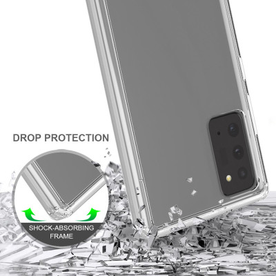 Ốp lưng chống sốc trong suốt siêu mỏng cho Samsung Galaxy Note 20 hiệu Likgus Crashproof giúp chống chịu mọi va đập - hàng nhập khẩu
