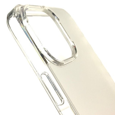 Ốp lưng cho iPhone 14 Pro Max hiệu Likgus Air White Rough Chống dấu vân tay - Hàng nhập khẩu