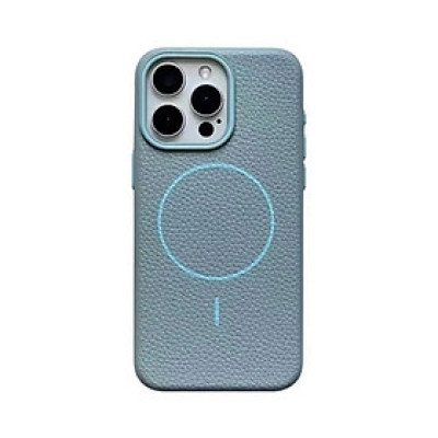 Ốp Lưng Da Cho iPhone 15 Pro Max hiệu Likgus Beaty Viền Dẻo Chống Sốc Hỗ Trợ Sạc Không Dây Magnetic - Hàng chính hãng