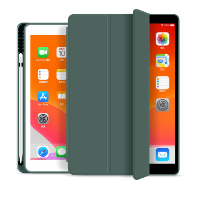 Bao Da Smart Cho iPad 9.7inch Air, Air2, Pro9.7, Gen 5, Gen 6 TPU Silicon Mềm Có Khay Đựng Bút Pencil  - Hàng chính hãng