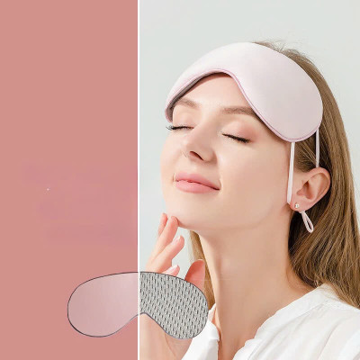 Bịt Che Mắt Ngủ Văn Phòng, Trên Xe Ô tô, Máy Bay, Thoáng Khí, Mềm Mại Cho Giấc Ngủ Ngon, Mặt Nạ Ngủ. Du Lịch Dã Ngoại Phượt Thiền - Giao Màu Ngẫu Nhiên