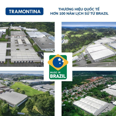 Xẻng Lật Thức Ăn Xẻng Xào Tramontina 30cm Chất Liệu Nhựa PA An Toàn Chịu Nhiệt Nhập Khẩu Brazil