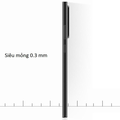 Ốp lưng lụa mỏng dành cho Samsung Galaxy Note 20 Ultra bảo vệ camera, siêu mỏng 0.3 mm - Hàng Chính Hãng Memumi