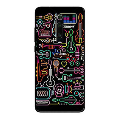 Ốp Lưng in cho Xiaomi Redmi K20 Pro Mẫu Màu Sắc 3 - Hàng Chính Hãng