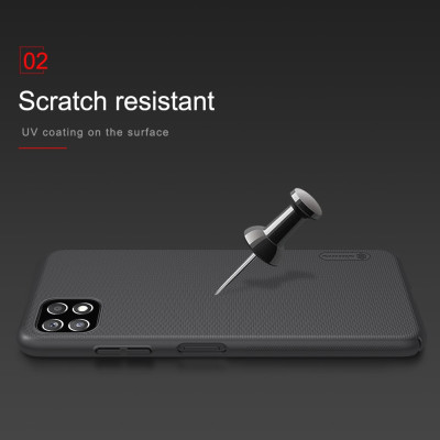 Ốp lưng cho SamSung Galaxy A22 5G chính hãng Nillkin dạng sần - Hàng nhập khẩu