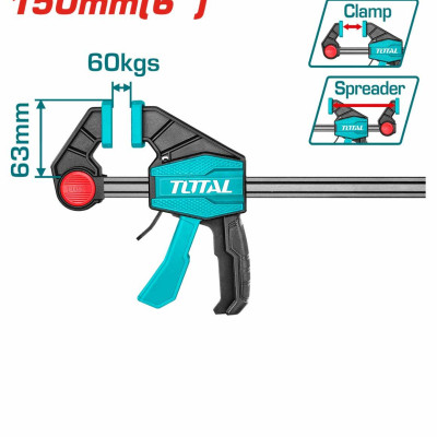 THANH KẸP NHANH TOTAL THT1340601, THT1340602, THT1340603 - HÀNG CHÍNH HÃNG