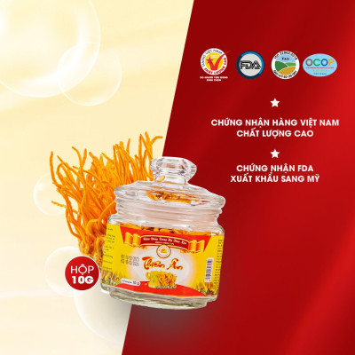 Đông Trùng Hạ Thảo Sấy Thăng Hoa Thiên Ân - Hũ 10g